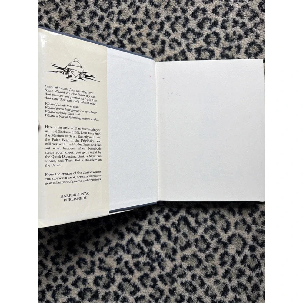 A Light In The Attic-Shel Silverstein-1st Edition-1981 HC Book W/ Cover